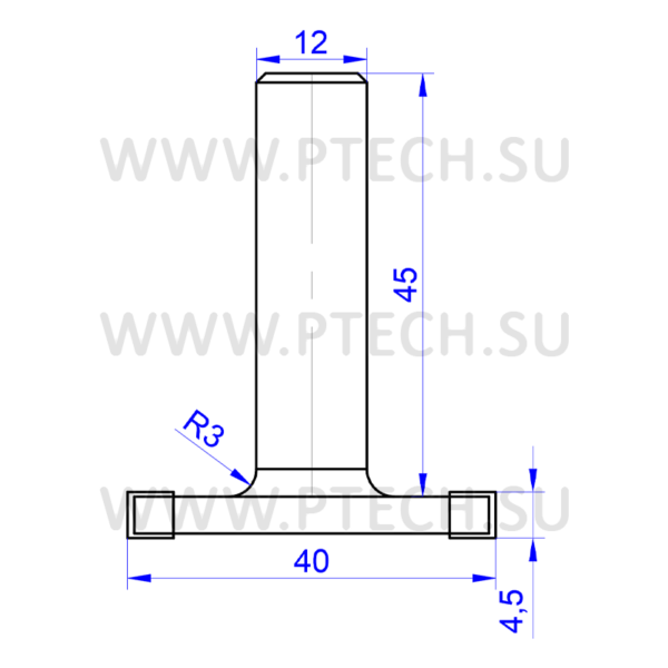 Фреза алмазная для выравнивания поверхности 40x4,5x12 Z4 купить - ПРОМТЕХКОМПЛЕКТ