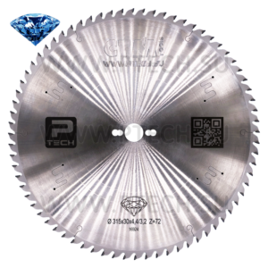Пила дисковая алмазная основная 315х4,4/3,2х30 Z=72 для форматно-раскроечных станков - ПРОМТЕХКОМПЛЕКТ